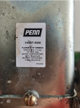 johnsoncontrols江森V46BT-9300调节阀PENN WATERVALVE21/2 INCH