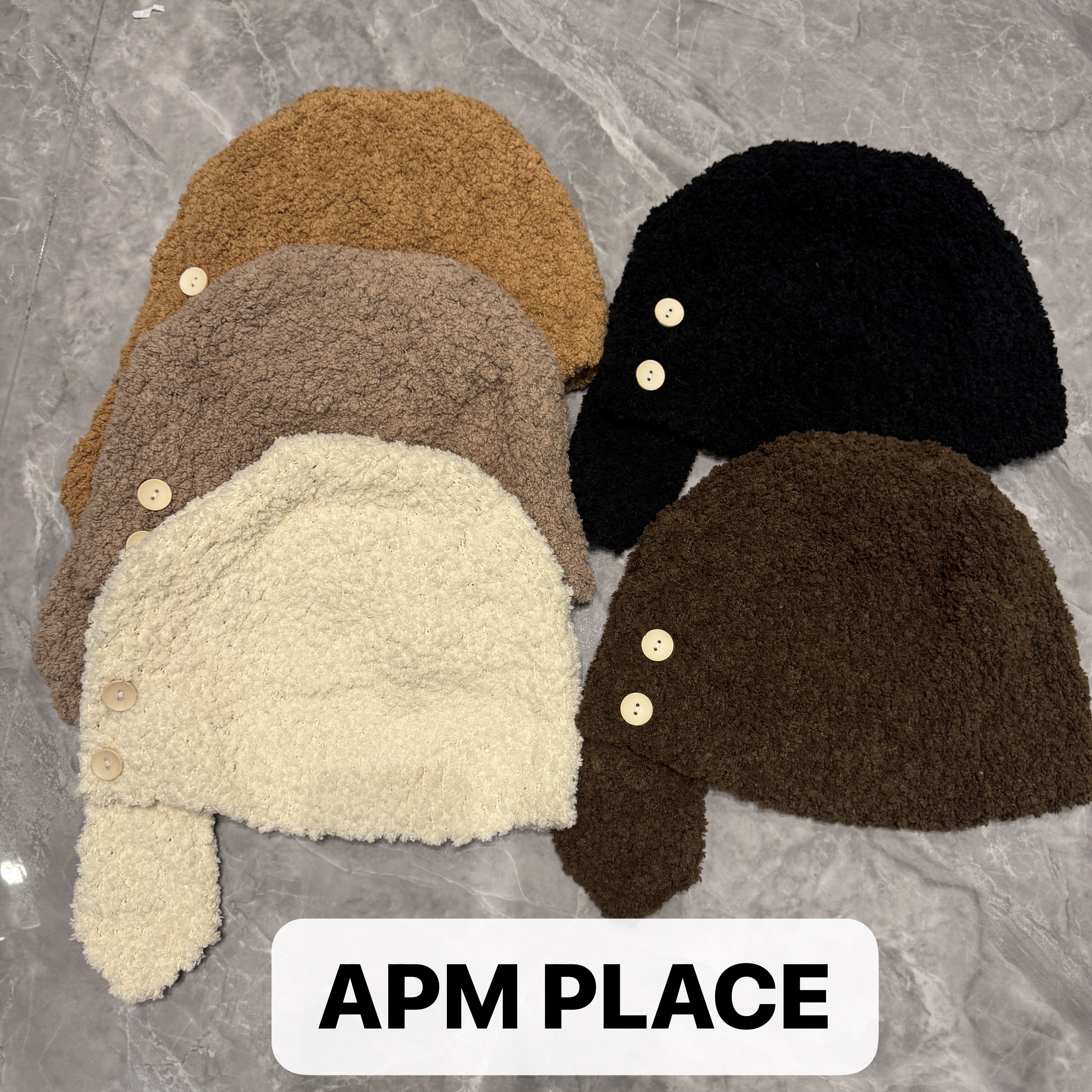 10.23韩国东大门 Apm place the hat代购秋冬拉法帽 备注颜色