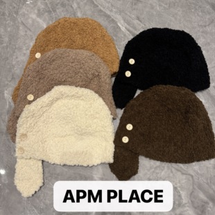 Apm 秋冬拉法帽 place hat代购 备注颜色 the 10.23韩国东大门