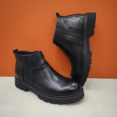 SICA男士皮鞋头层真皮秋季新款商务正装休闲鞋英伦高档男单鞋