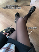 袜冬季 阿馨yolo黑丝袜丝袜女春秋防勾丝光腿神器女打底裤 加绒连裤