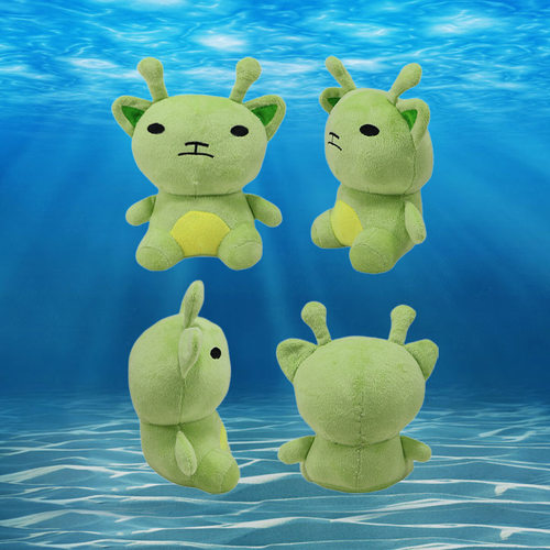 跨境新品 bogur Alien Cat Plushie 可爱外星人猫咪毛绒玩偶公仔