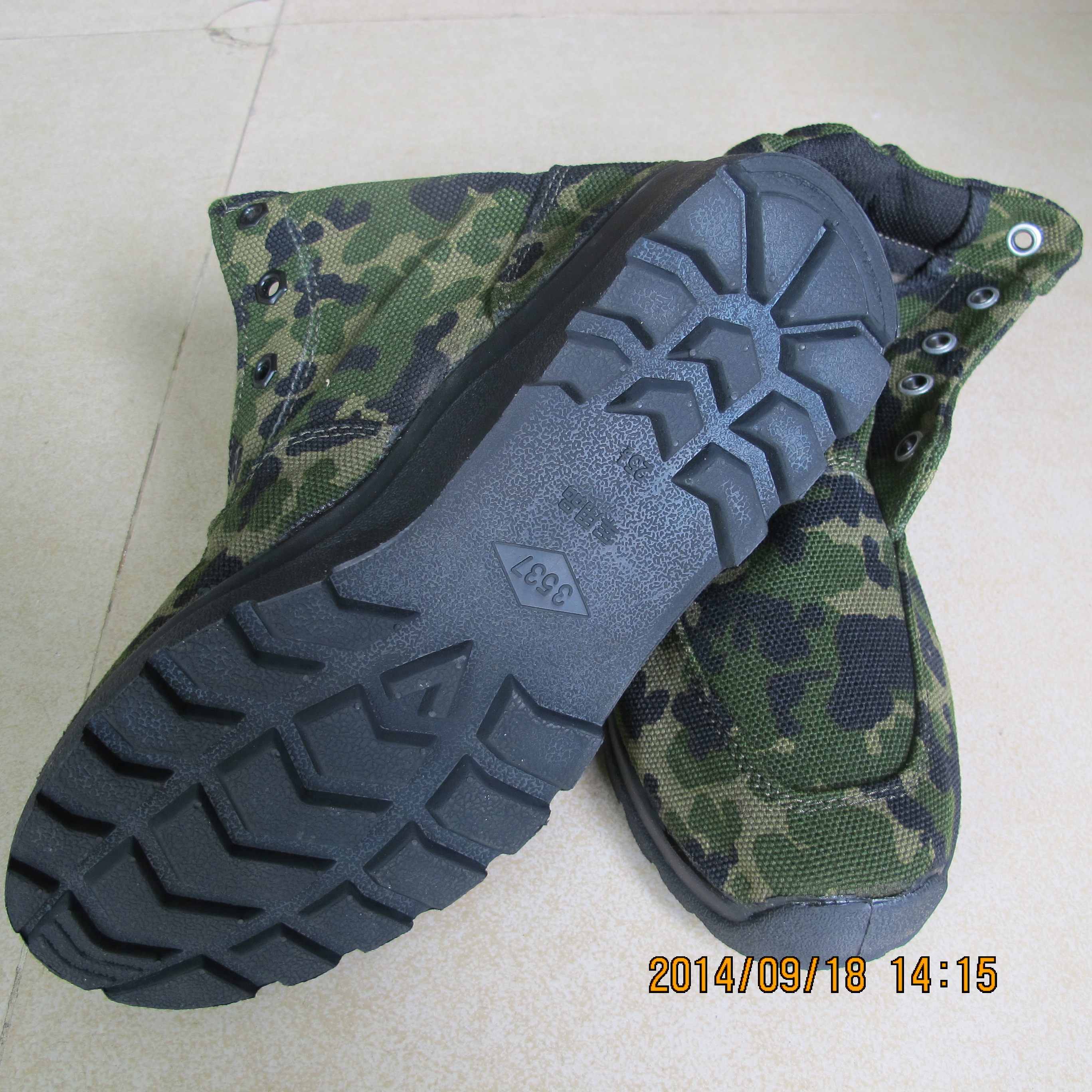 Boots militaires - Ref 1399860 Image 3