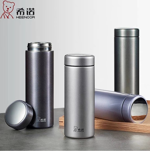 希诺XN3228大容量保温杯不锈钢真空高档泡茶杯车载水杯3223 3225