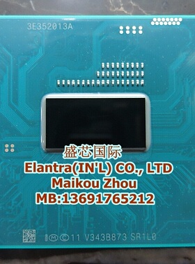 I5 4340M CPU SR1L0 2.9-3.6/3M 全新原装正式版PGA 四代CPU HM86