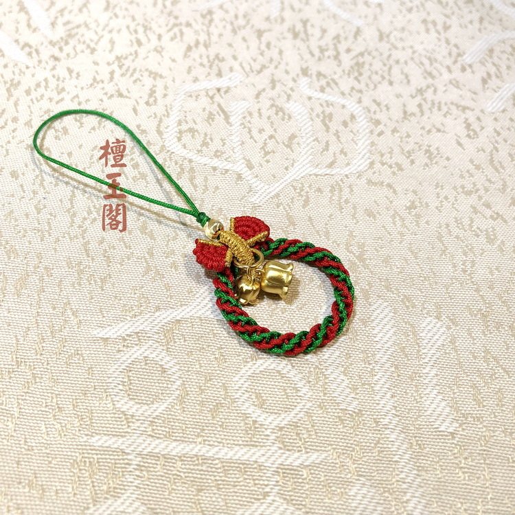网红同款在逃公主铃铛吊坠编织手绳圣诞花环U盘手机链挂件成品,服饰配件/皮带/帽子/围巾,钥匙扣,淘宝优惠券,粉丝福利购,淘宝优惠卷