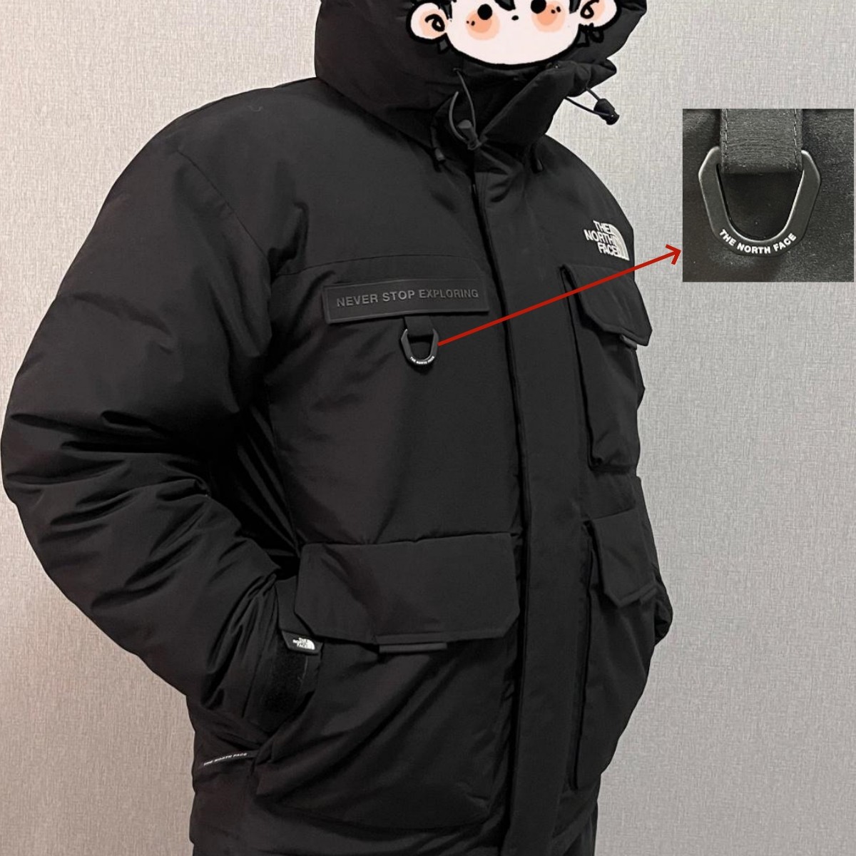 TheNorthFace北面秋冬连帽加厚鹅绒工装大口袋羽绒服男女款,运动服/休闲服装,运动羽绒服,淘宝优惠券,粉丝福利购,淘宝优惠卷