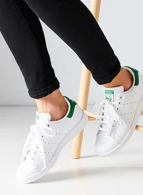 阿迪达斯/三叶草 stan smith 绿尾 史密斯小白鞋 M20605 M20324