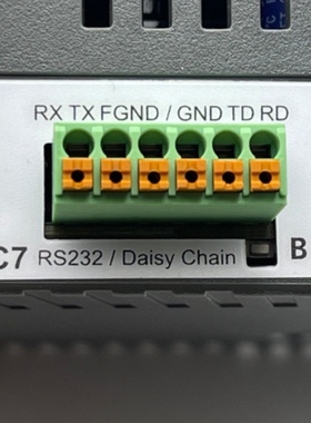 高创伺服CDHD2S系列驱动器插头C7 菊花链6p接头