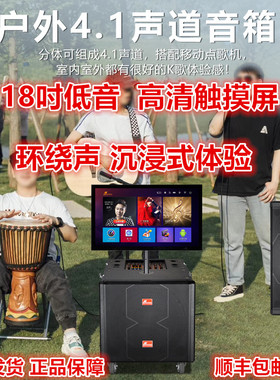 丹唛仕H8300分体式组合线阵音响户外直播声卡跳舞乐器吉它K歌音箱