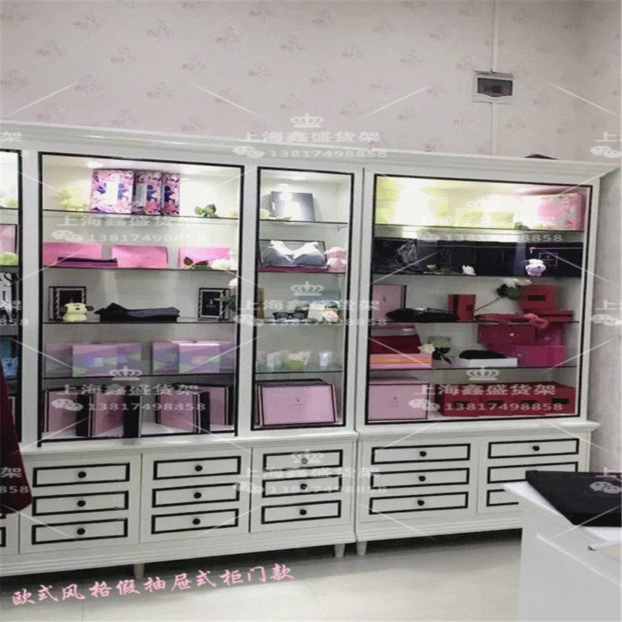 Retro Day of Supplies shop goods shelves Beauty Cosmetics Display cabinet Facial mask Skin care product display Shelf designin the Business/Office Furniture , Shelf/Showcase , Cosmetics Showcase  category - from Buy2taobao.com to provide professional Taobao agent buy service