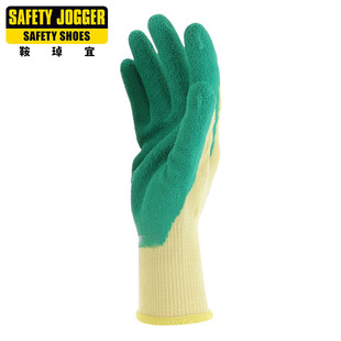Safety Jogger劳保手套装卸打包维修乳胶橡胶浸胶手套constructo
