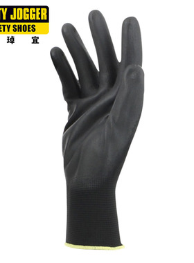 Safety Jogger劳保PU涂层涂掌浸胶无尘精细作业装卸手套multitask