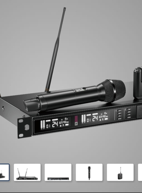 正品 relacart/力卡 UR-280/UH-280一拖二无线话筒真分集手持会议