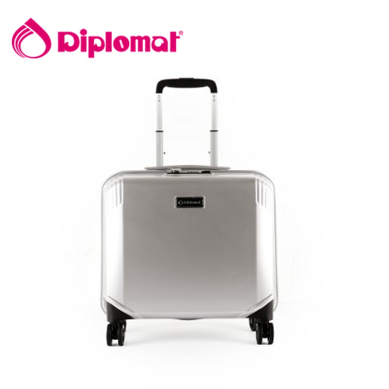 新款diplomat/外交官TC-1622G TSA万向轮镜面拉杆旅行箱16寸 20寸