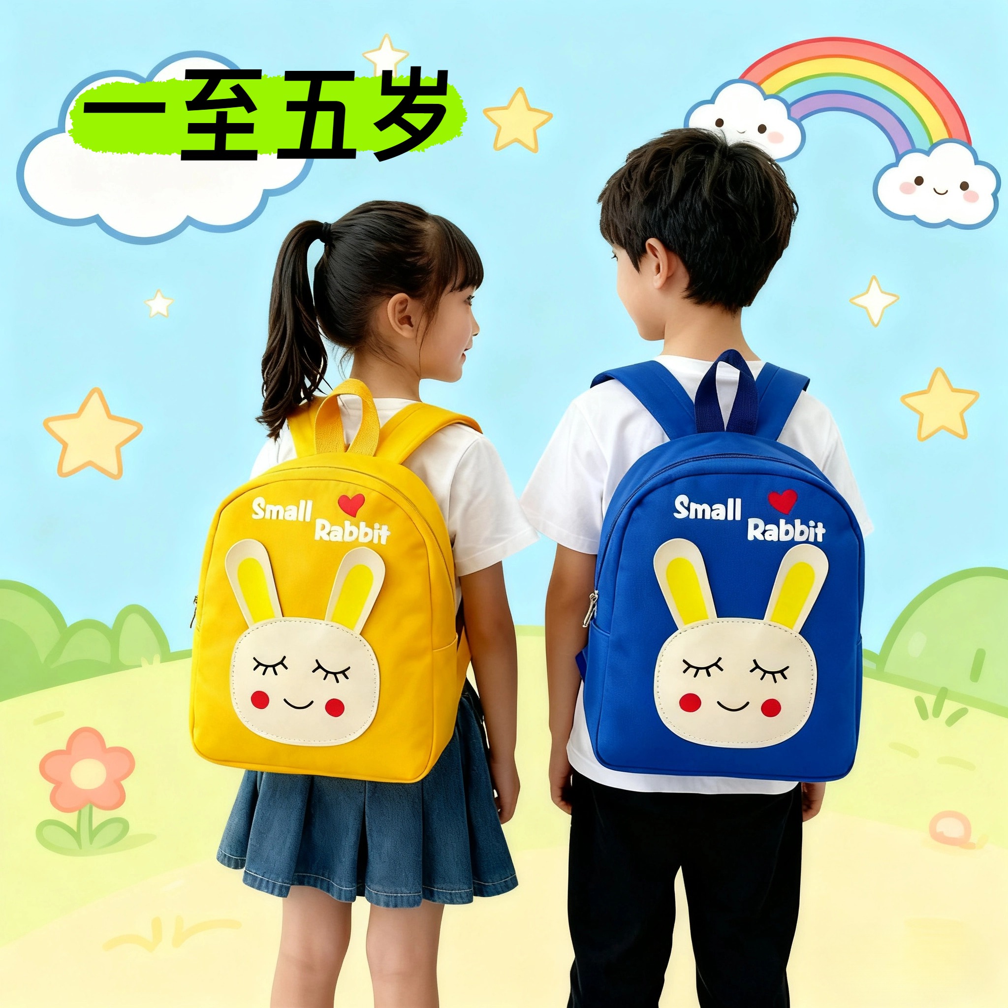 婴幼儿迷你小书包儿童包包1-3-5岁女童双肩包可爱卡通背包幼儿园