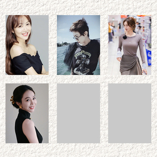姜妍 绝世身材美女性感海报墙贴杂志咖啡服装复古装饰摄影贴纸