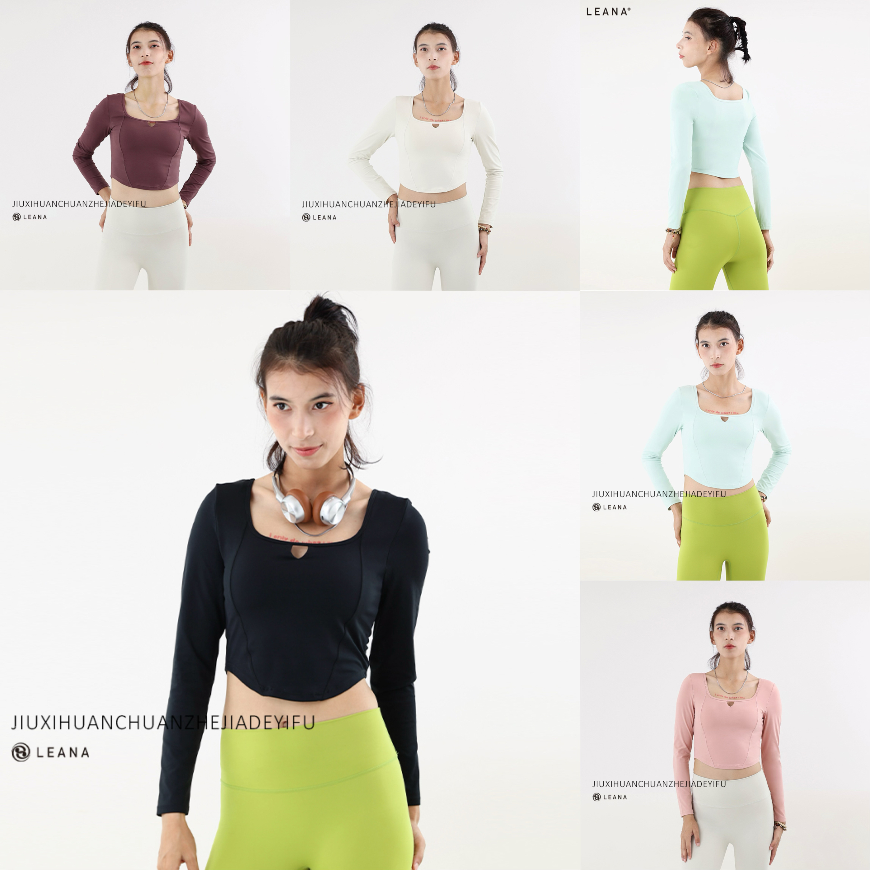 DIVINABLU高级感瑜伽服上衣