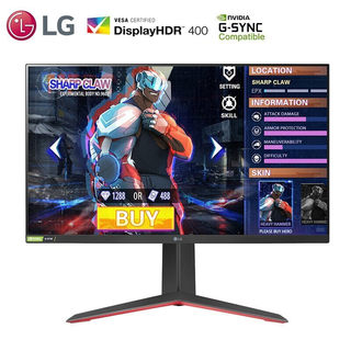 LG 27英寸2K电竞显示器Nano-IPS 180Hz升降旋转 G-Sync 27GP850-B