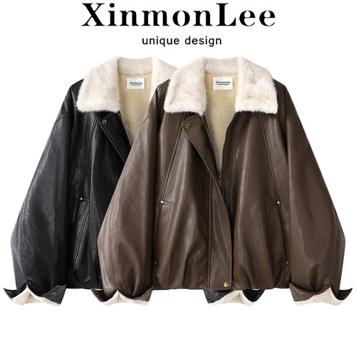 【全网热销】XinmonLee皮衣