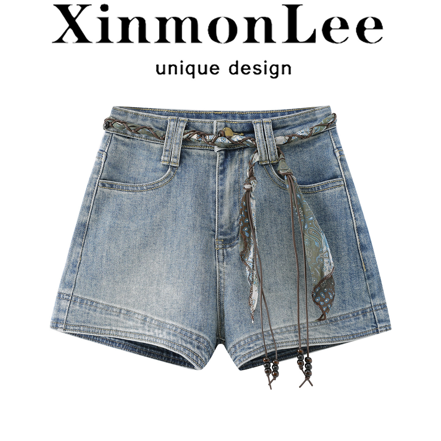 【免费试穿】XinmonLee牛仔裤