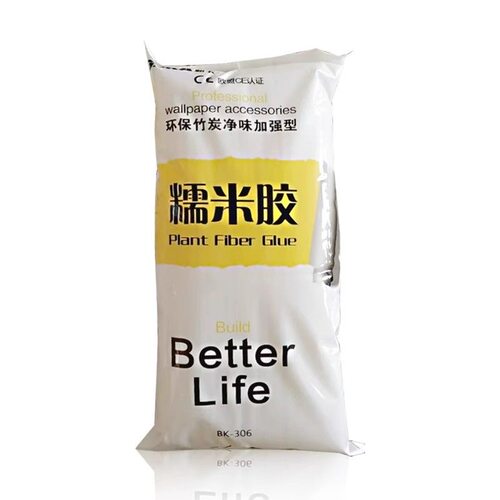 环保糯米胶水粘贴墙纸墙布家用强力修补翘边胶粉防霉胶基膜壁纸