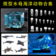 鲨鱼海豚乌龟海洋造景填充物树脂ab滴胶UV胶水母diy材料手工配件