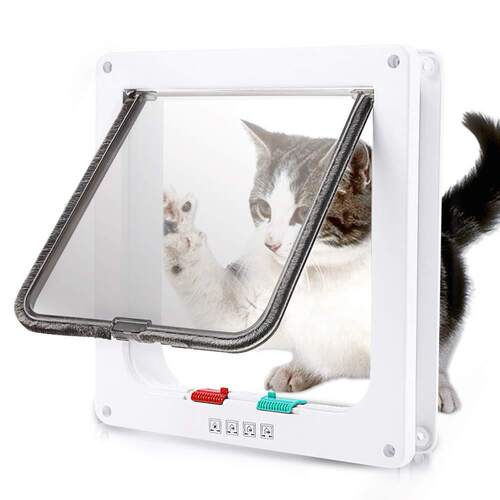 爆款猫门狗门可控制出入方向宠物门四种模式锁定新款宠物用品