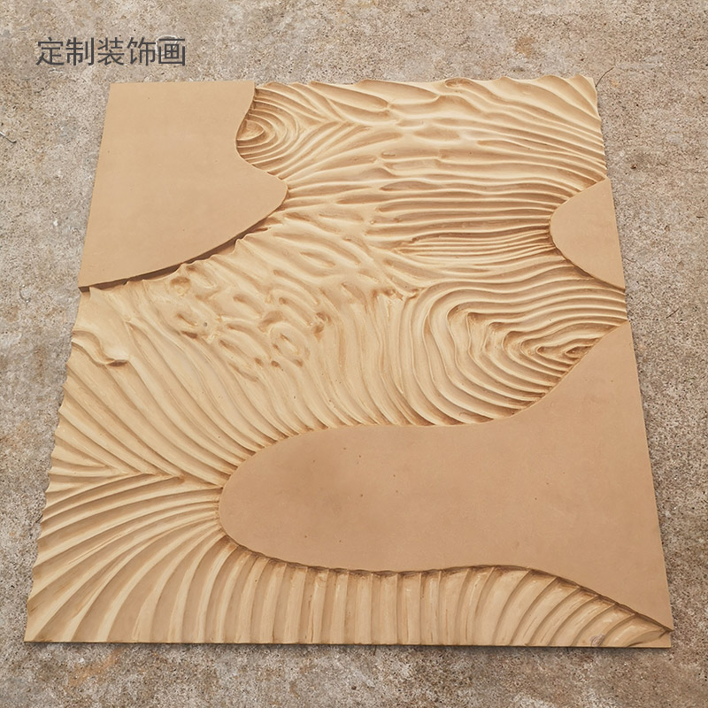 定制装饰画毕业设计木雕半成品cnc加工激光雕刻艺术品制作画 数控