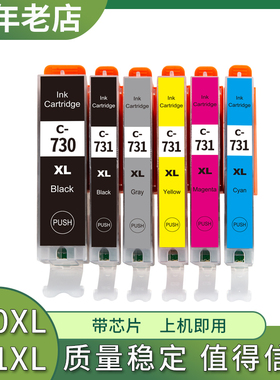 兼容佳能TS8870墨盒Canon PIXMA TS8870打印机墨水盒PGI-730 731