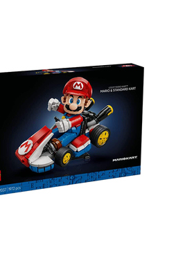 乐高积木超级马里奥系列72037马力欧卡丁车儿童拼搭玩具2025新款