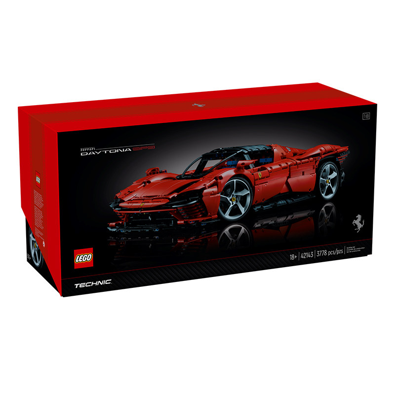 乐高正品42143法拉利超级赛车