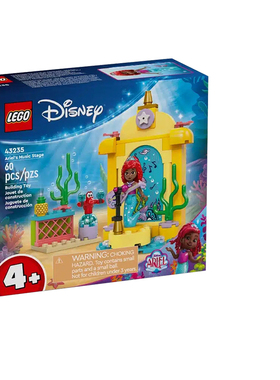 LEGO乐高迪士尼系列43235爱丽儿的音乐舞台益智积木拼装