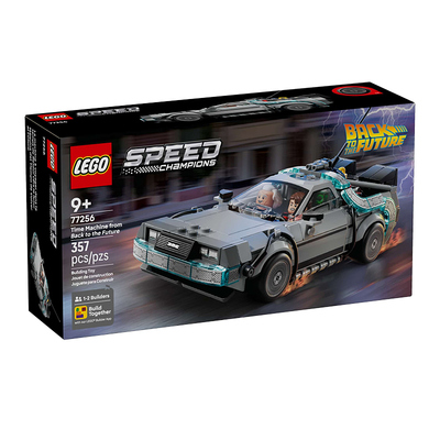 LEGO乐高超级赛车系列77256回到未来时光机拼插积木玩具礼物
