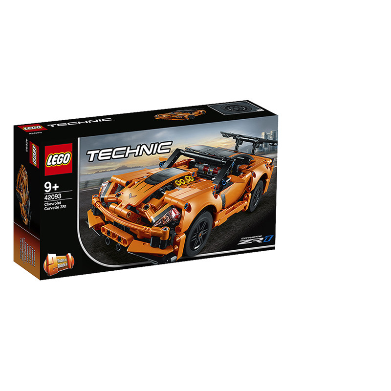 乐高积木拼装机械组42093雪佛兰科尔维特ZR1男孩跑车儿童玩具模型