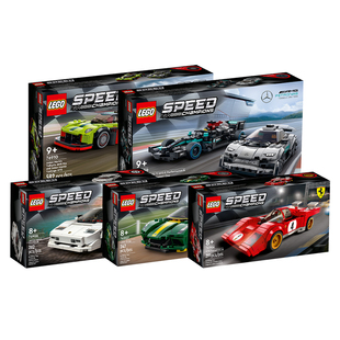 乐高积木赛车76909/76908/76907/76906/76905/76904男孩拼装玩具