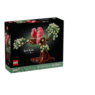 乐高ideas创意系列21365爱情鸟粉红鸟拼搭益智积木玩具节日礼物