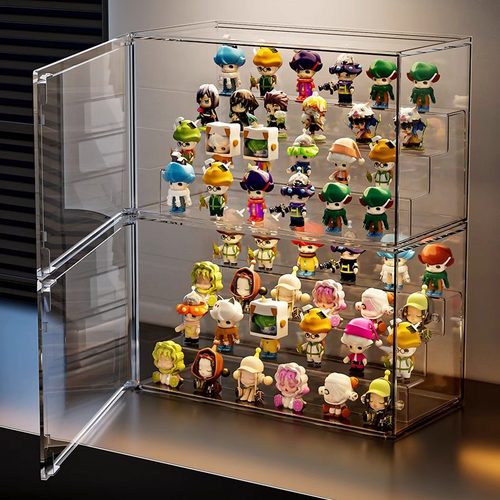 日本进口MUJIE透明盲盒展示架