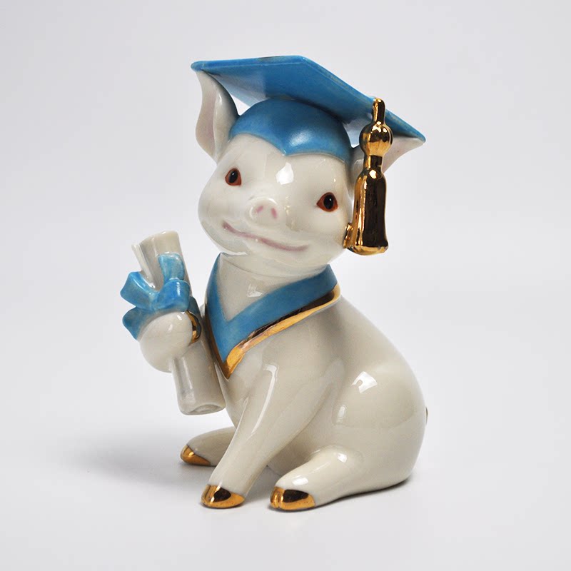 出口毕业典礼儿童房装饰小猪
