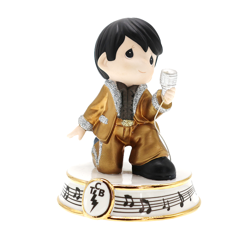 直播 Precious Moments 水滴娃娃 唱歌男孩 陶瓷摆件