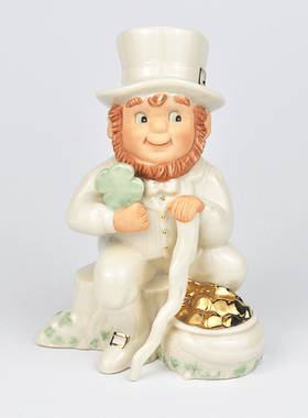 爱尔兰幸运四叶草陶瓷摆件