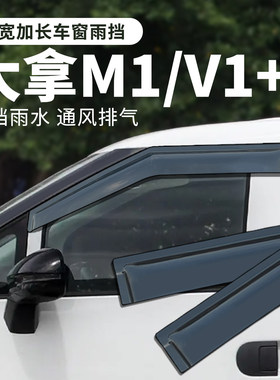 大通大拿V1M1晴雨挡雨眉遮挡雨板
