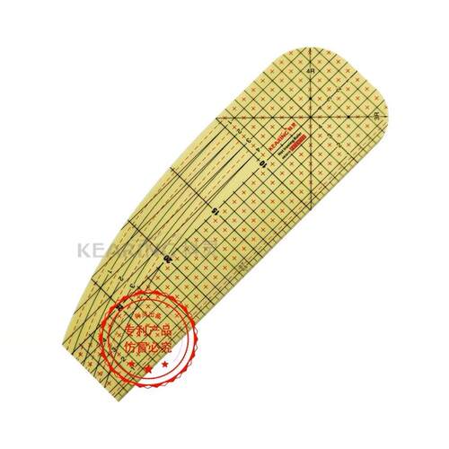 科灵熨烫整规烫尺 熨斗用缝份尺定规尺服装用尺HR2010/3010耐热尺