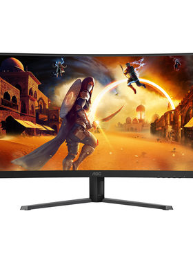 AOC CQ32G4E显示器31.5寸电竞2K曲面180Hz台式电脑液晶屏