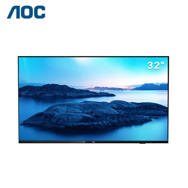 AOC 32英寸4K超清壁挂广告机商用液晶平板电视机物业安防 32F3-N