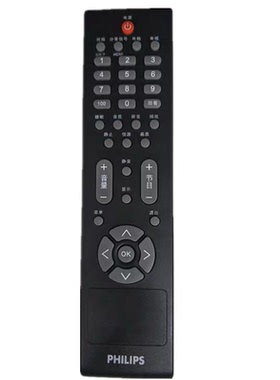 飞利浦电视机遥控器32PFL1409/93 42PFL1609 47PFL1609/93送电池