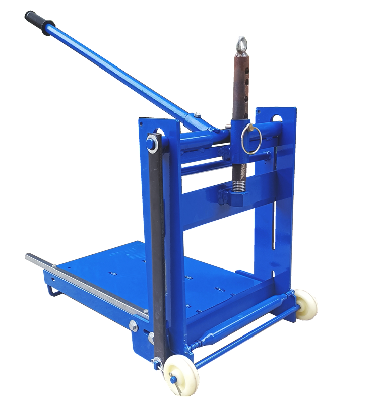 立工新款链条款切砖机加气块切断手动轻质砖切割机压刀压砖机砌墙