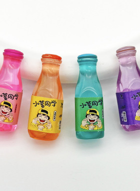 迷你仿真小瓶子奶油胶手工材料