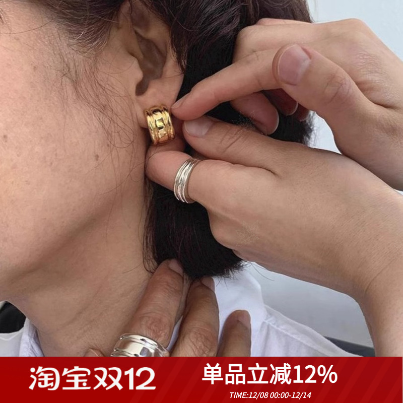 coldframe女银日韩简约博主戒指