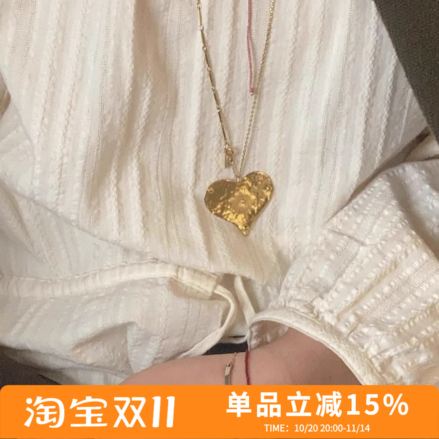MARS25银手工银竹节女复古项链